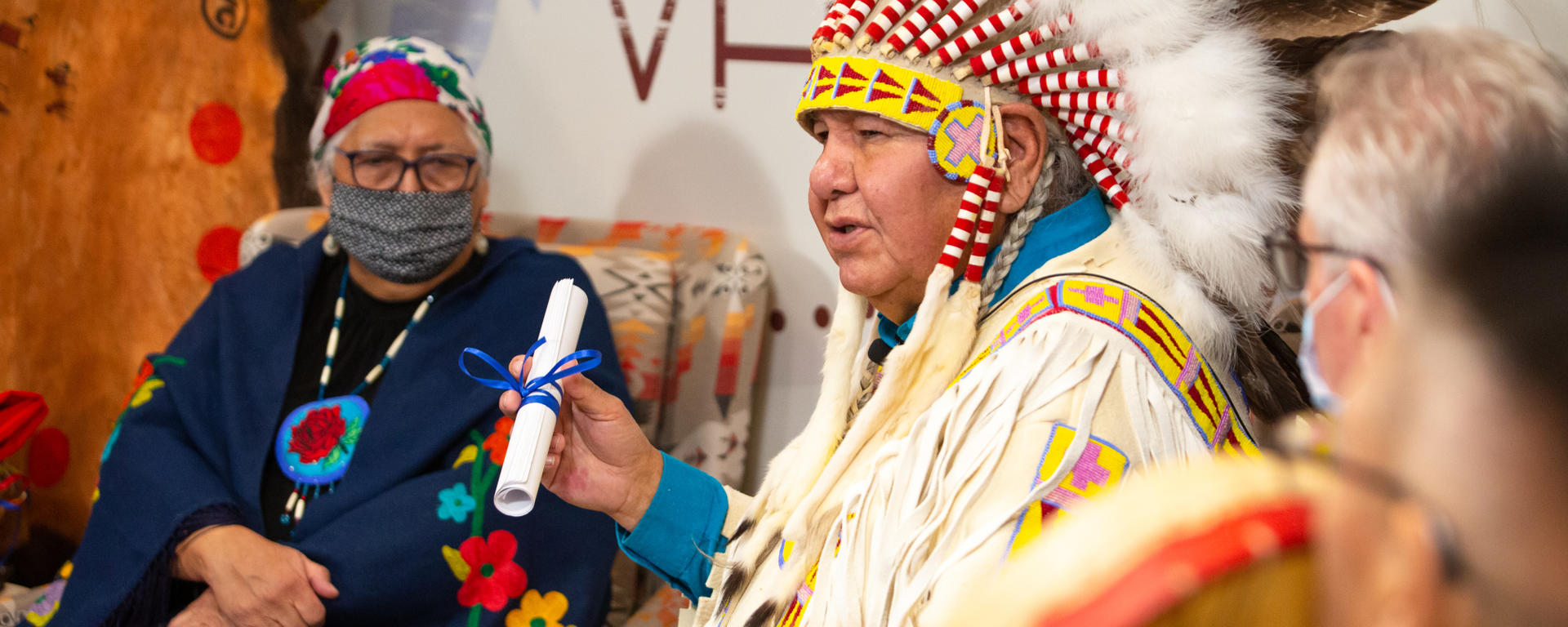 UCalgary’s Indigenous Strategy, ii’ taa’poh’to'p, celebrates its forth year with a virtual celebration themed Imagining Renewal. The event includes the Honour Song by Elder Rod Hunter, remarks by President McCauley and the Transfer Ceremony led by Elder Reg Crowshoe, Dr. Dru Marshall and Dr. Teri Balser. Following the Transfer Ceremony there will be 4 stories: Ways of Knowing, Ways of Doing, Ways of Connecting and Ways of Being. Chief Dr. Robert Joseph will deliver the keynote followed by a Q & A that will 