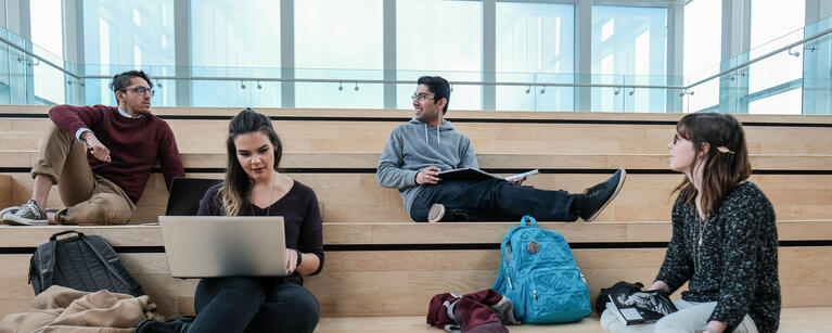 Student Collaborating