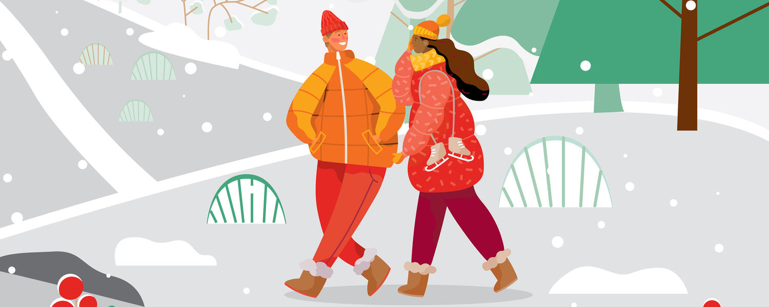 winter walking