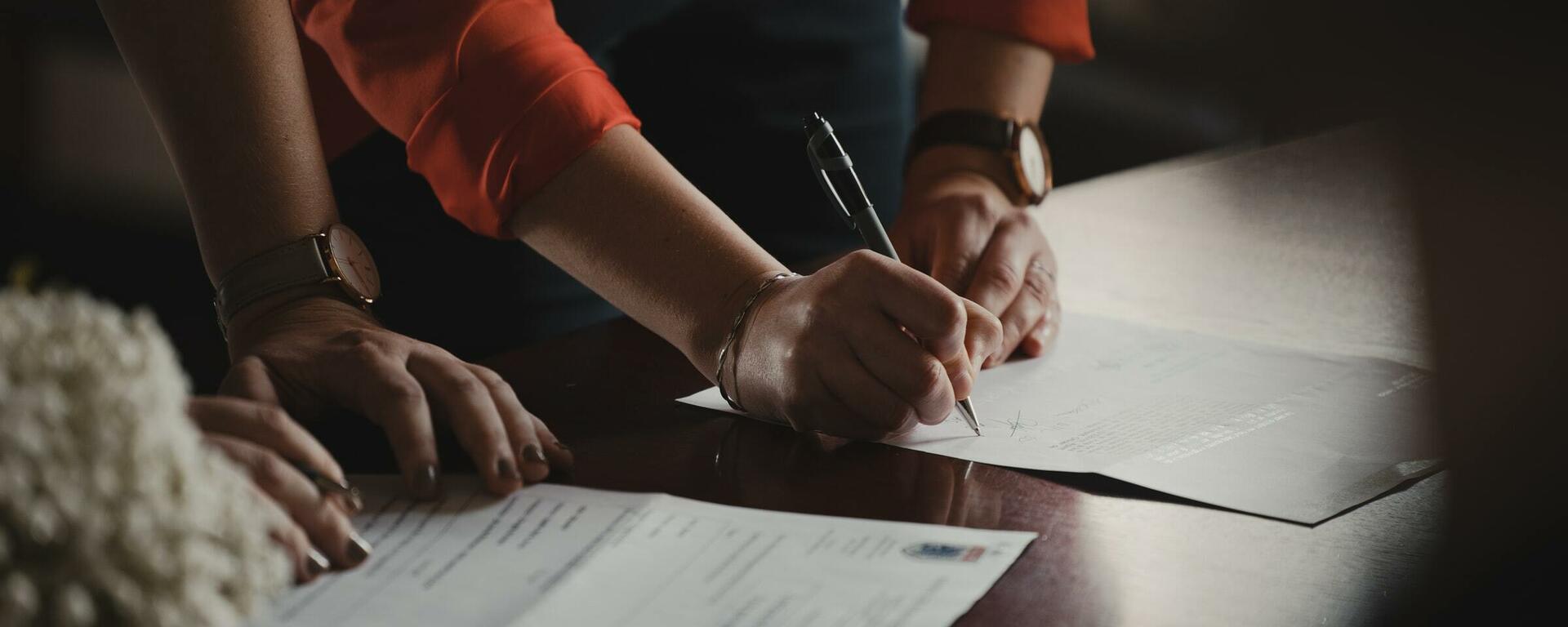 Signing Documents