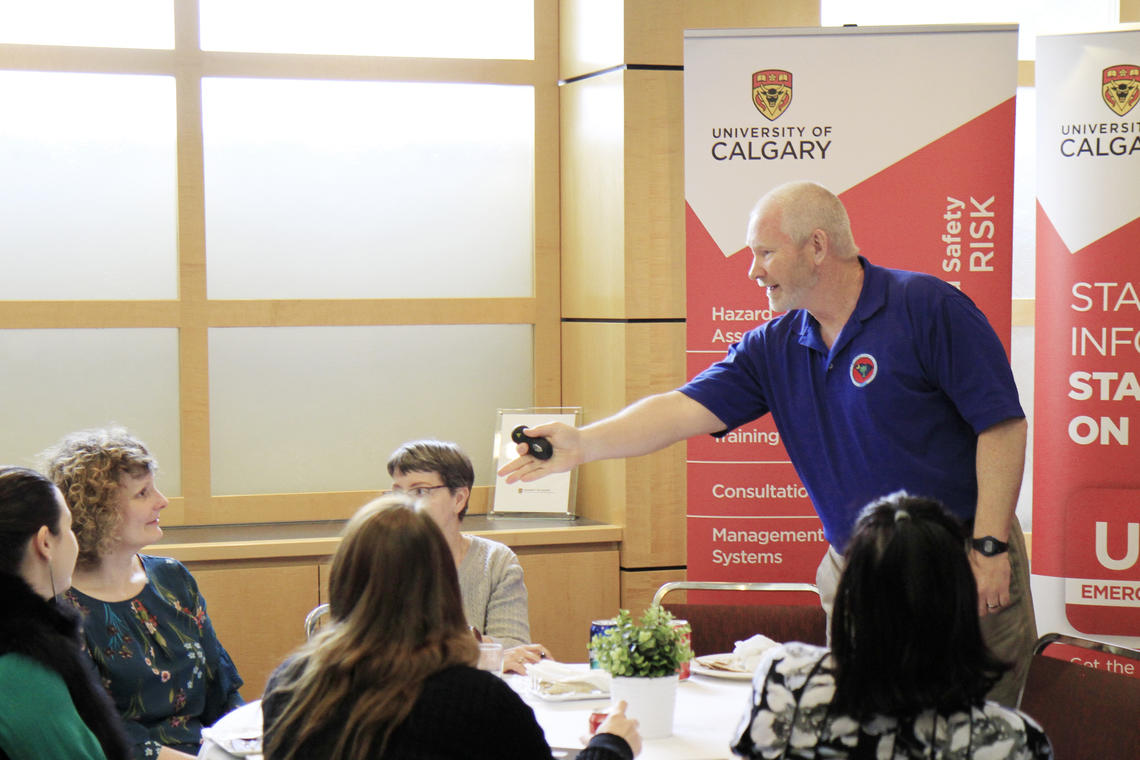 Gary MacDougall speaking on Enhancing Employee Safety through Situational Awareness