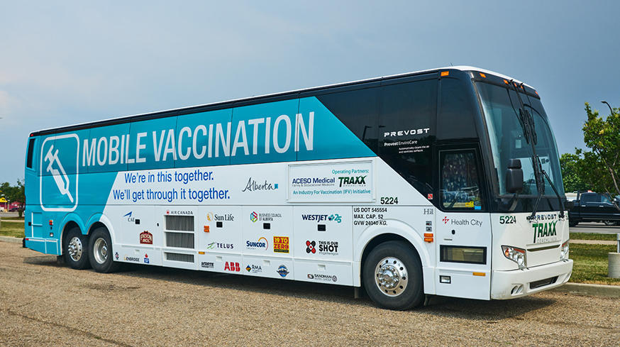 vaccine bus vaccine bus