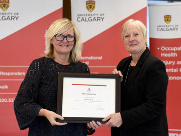 Donna Wray and Rae Ann Aldridge