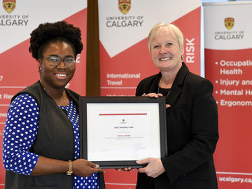 Kome Odoko and Rae Ann Aldridge