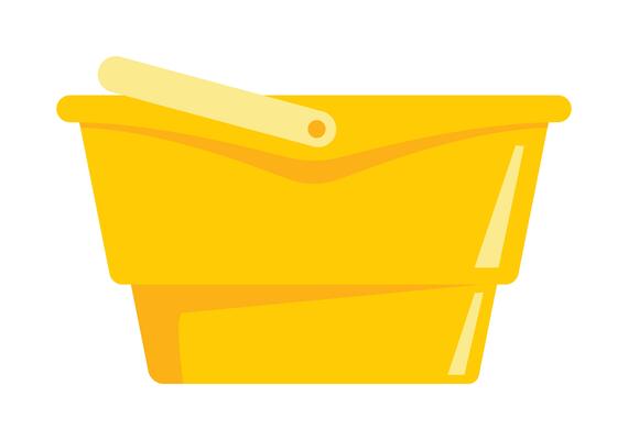 Yellow bin