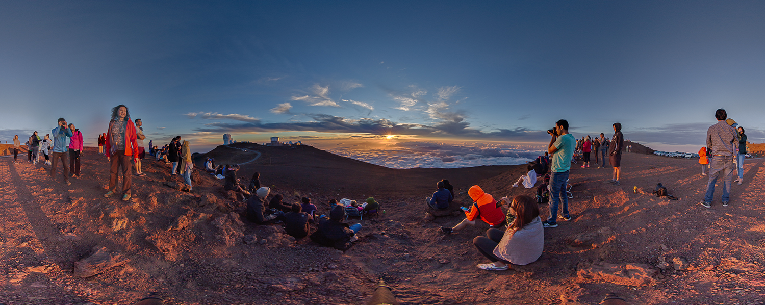 Hawaii Sunset students