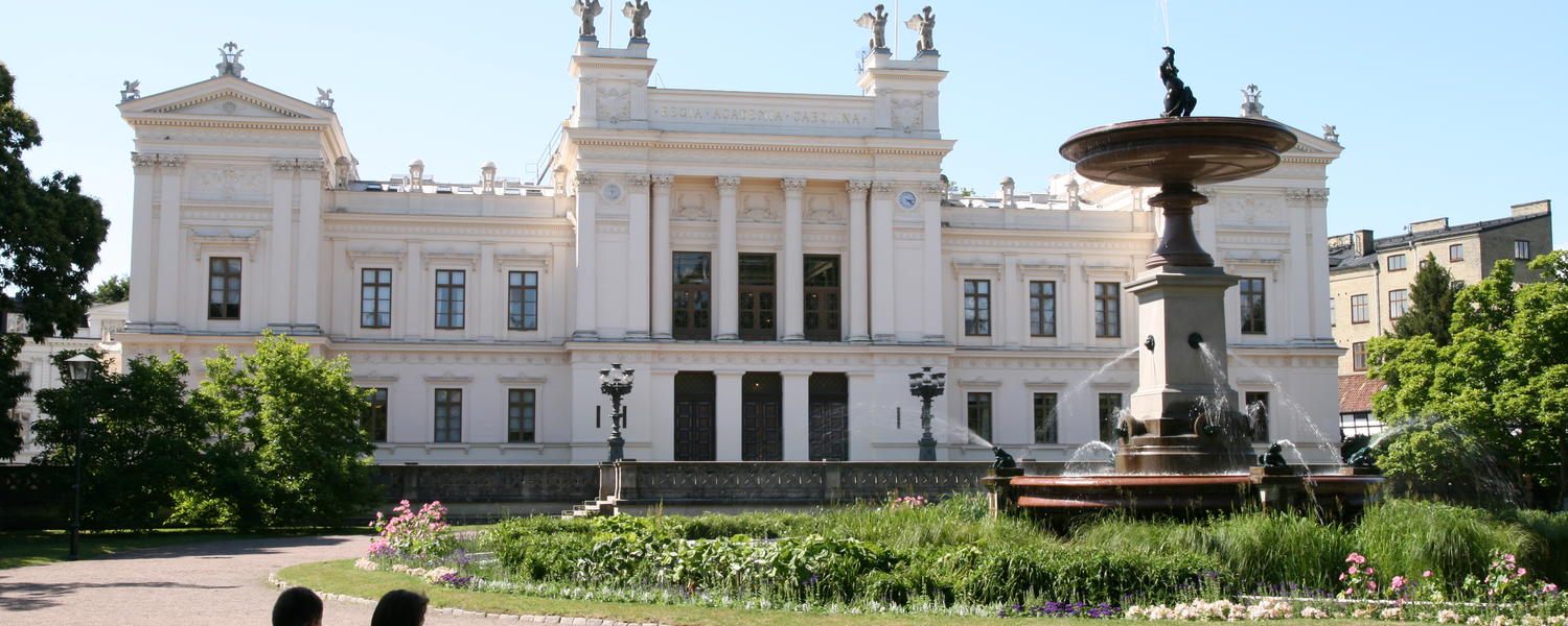 image of Lund University main building