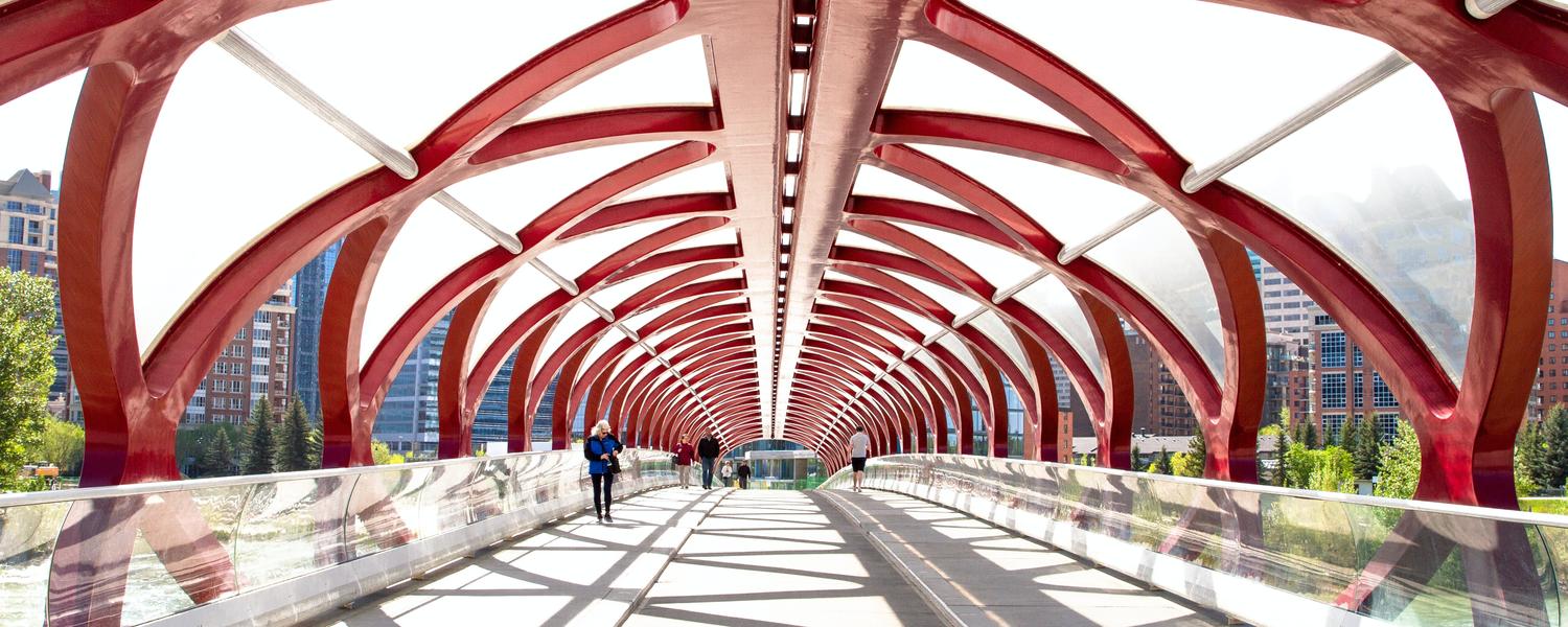 Photo by Denisse Leon on Unsplash - peace bridge Calgary