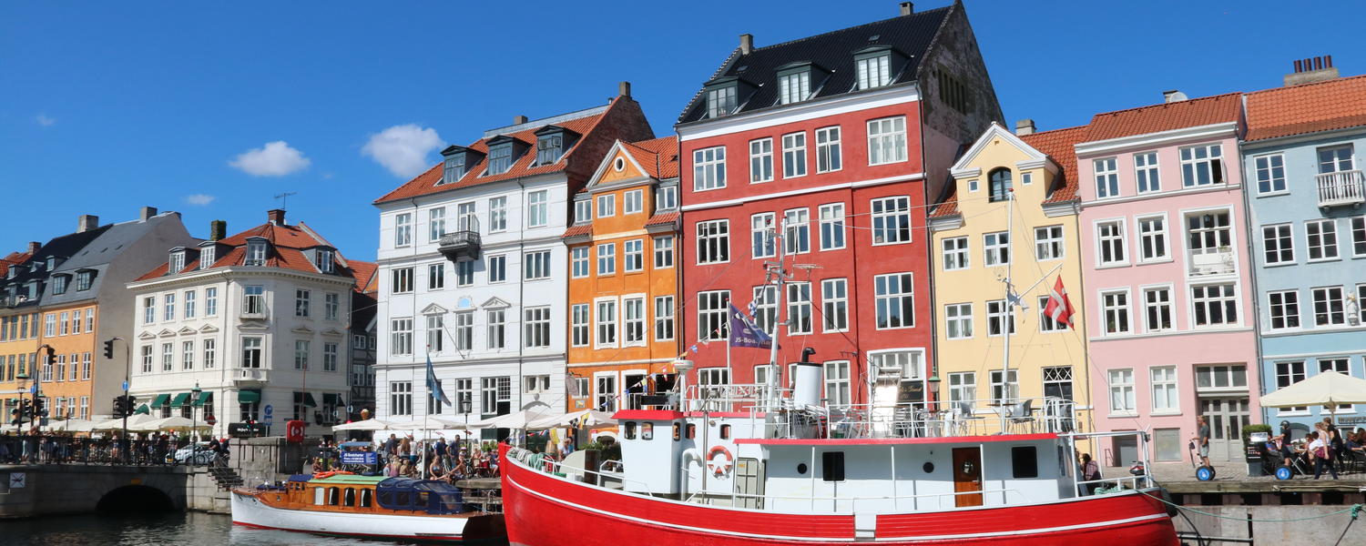 Nyhavn in Copenhagen, Denmark