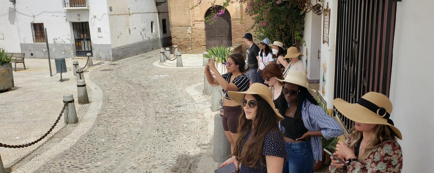 Students in Spain