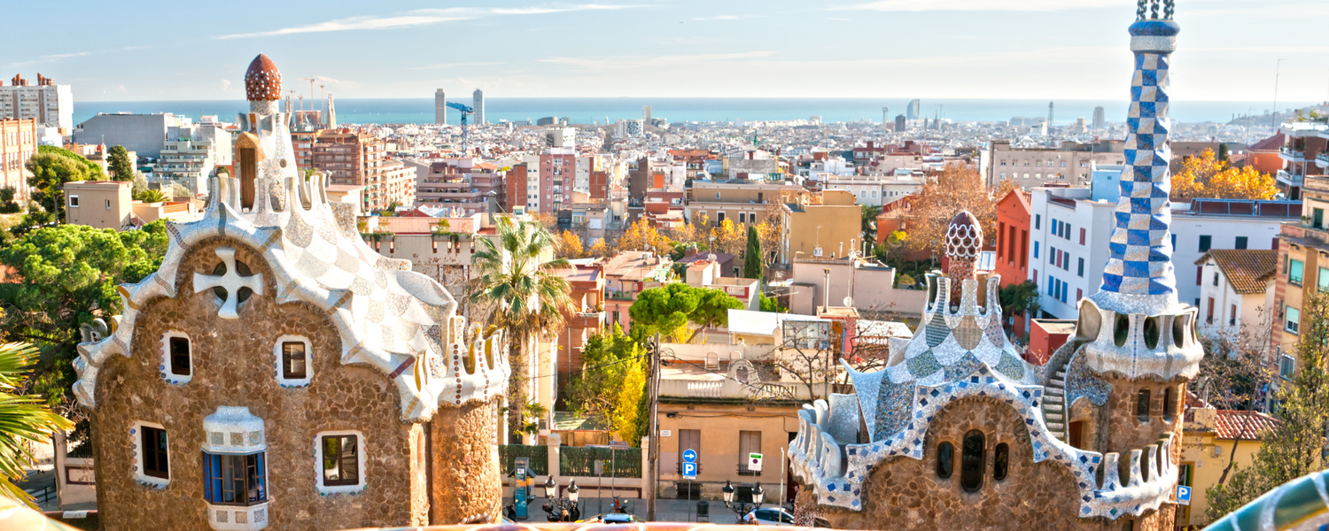 City skyline of Barcelona