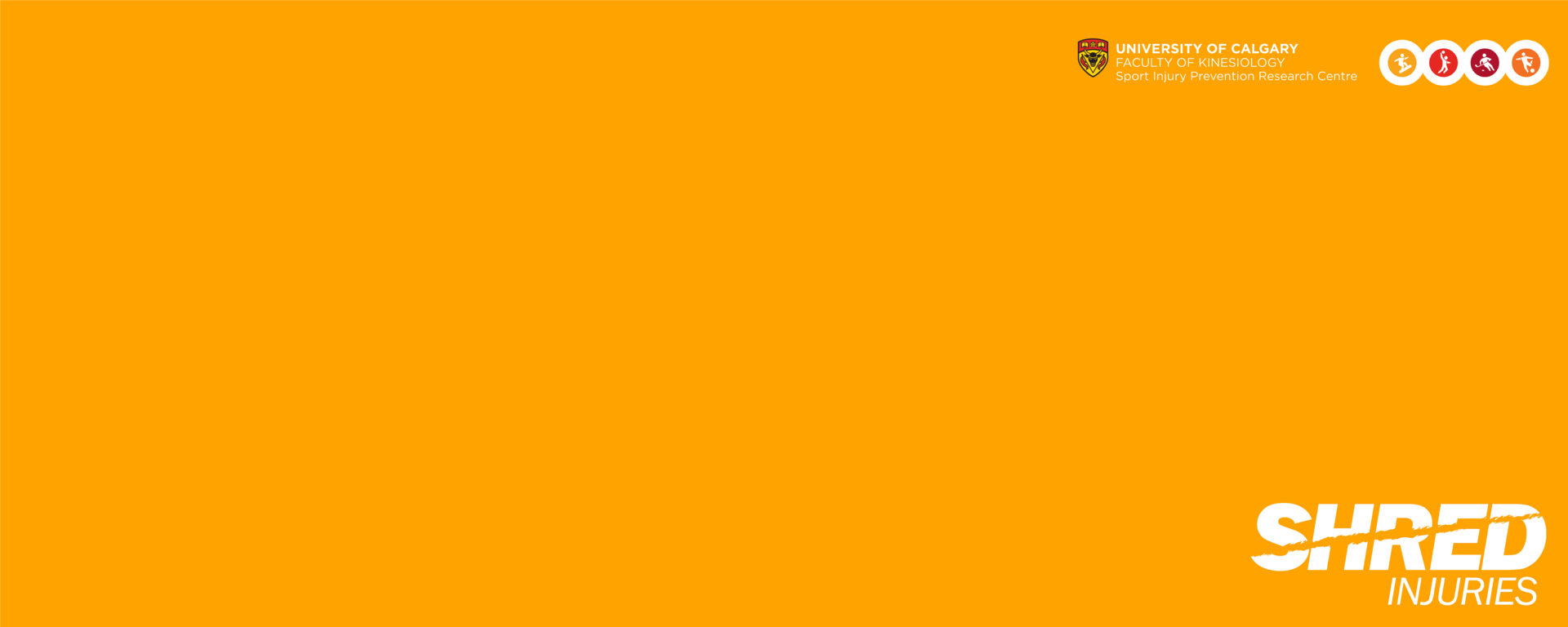 Gold background with logos