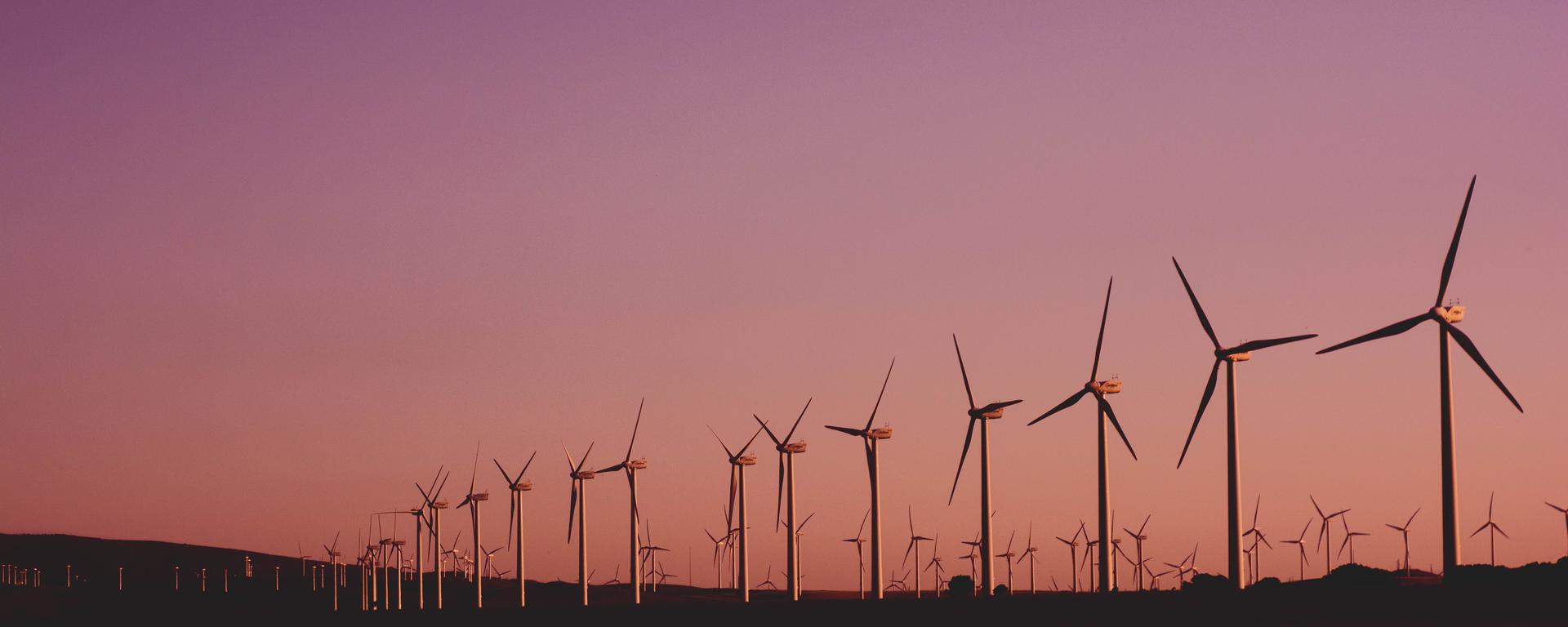 wind turbines