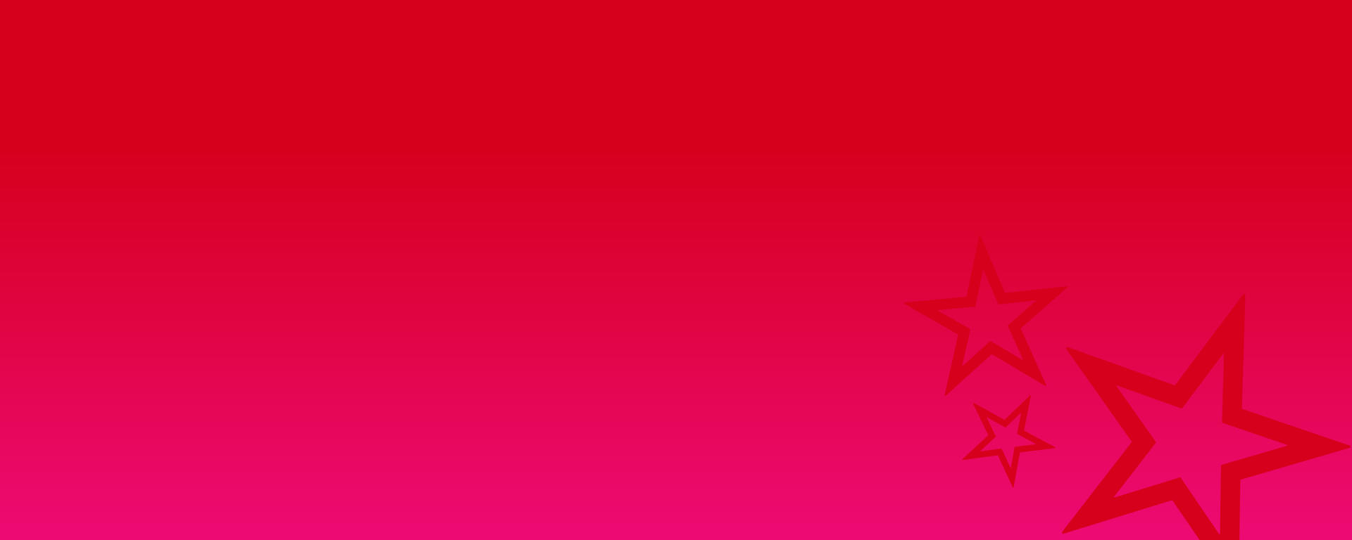 Red stars on a red backdrop