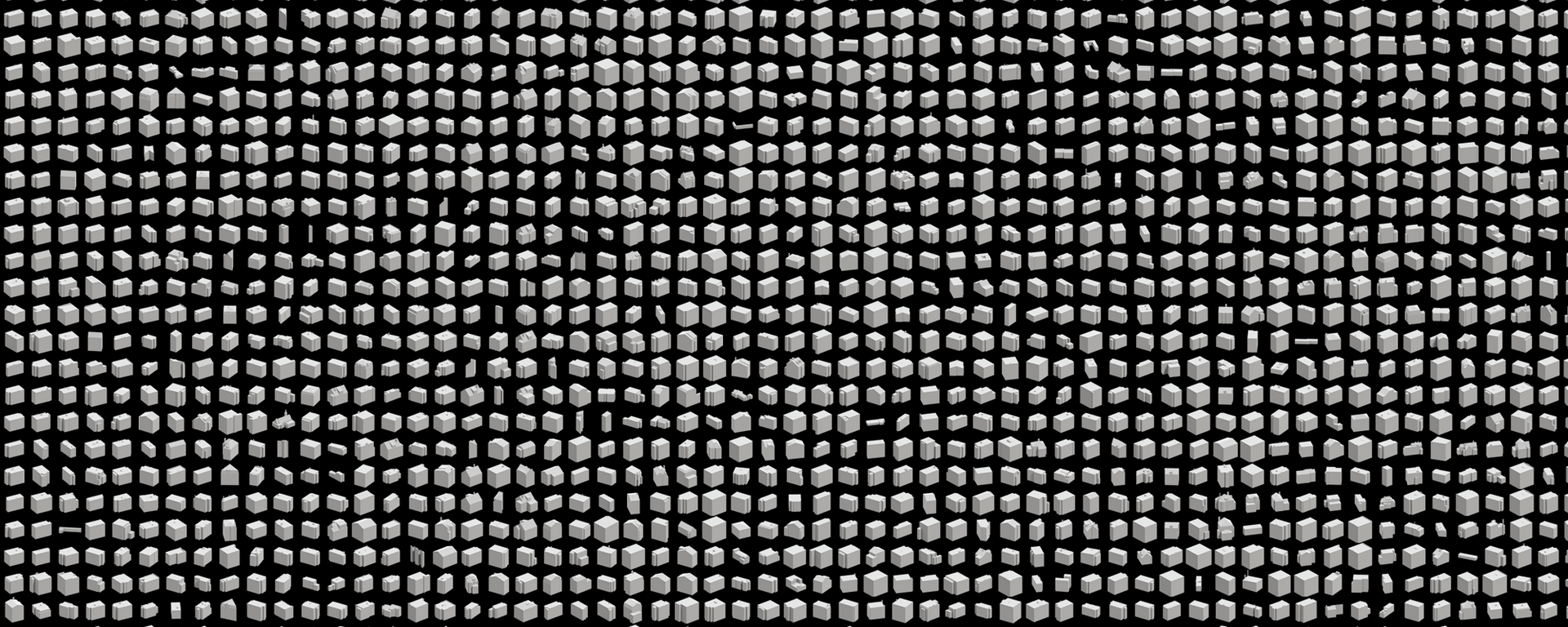 Visualization of design data for AI model development