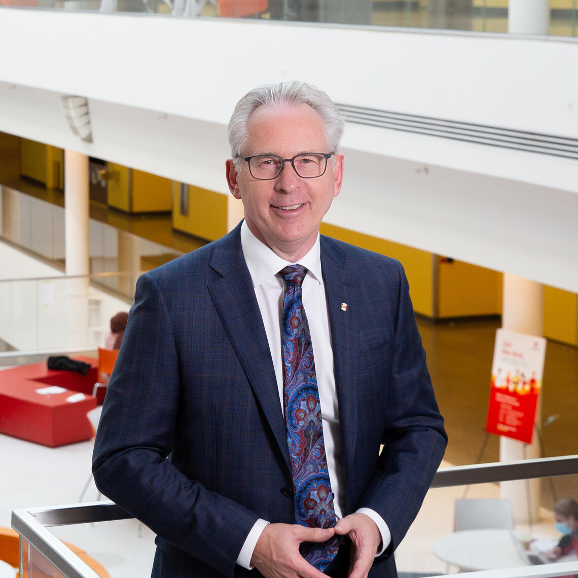 President and Vice-Chancellor Ed McCauley