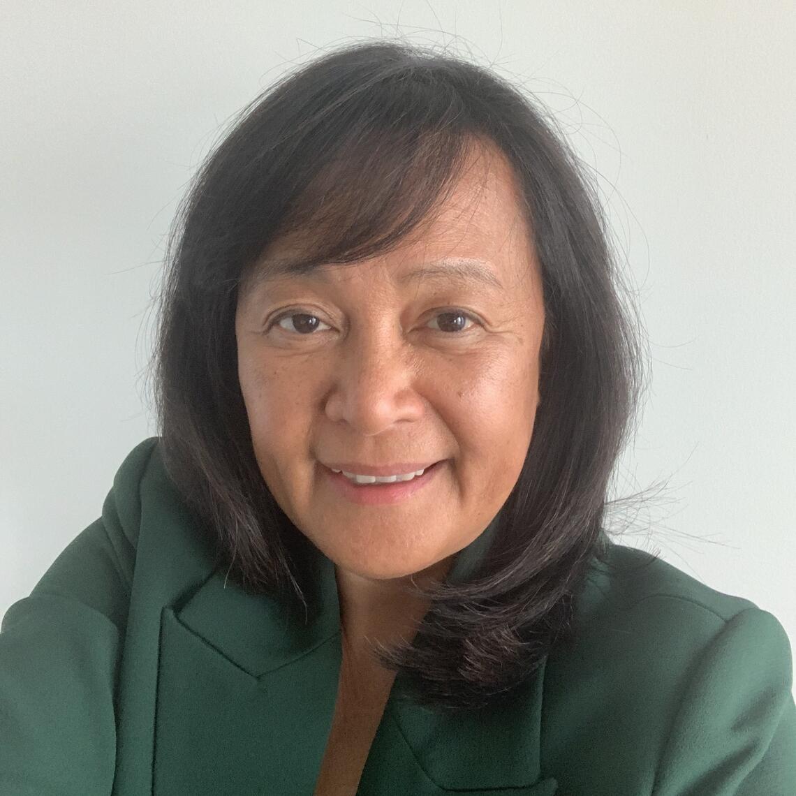 Cynthia Watson smiling at the camera