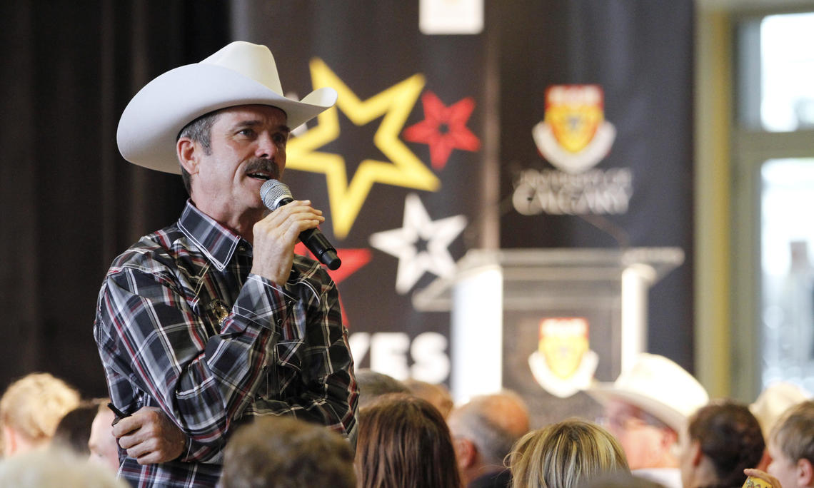 Chris Hadfield visits University of Calgary