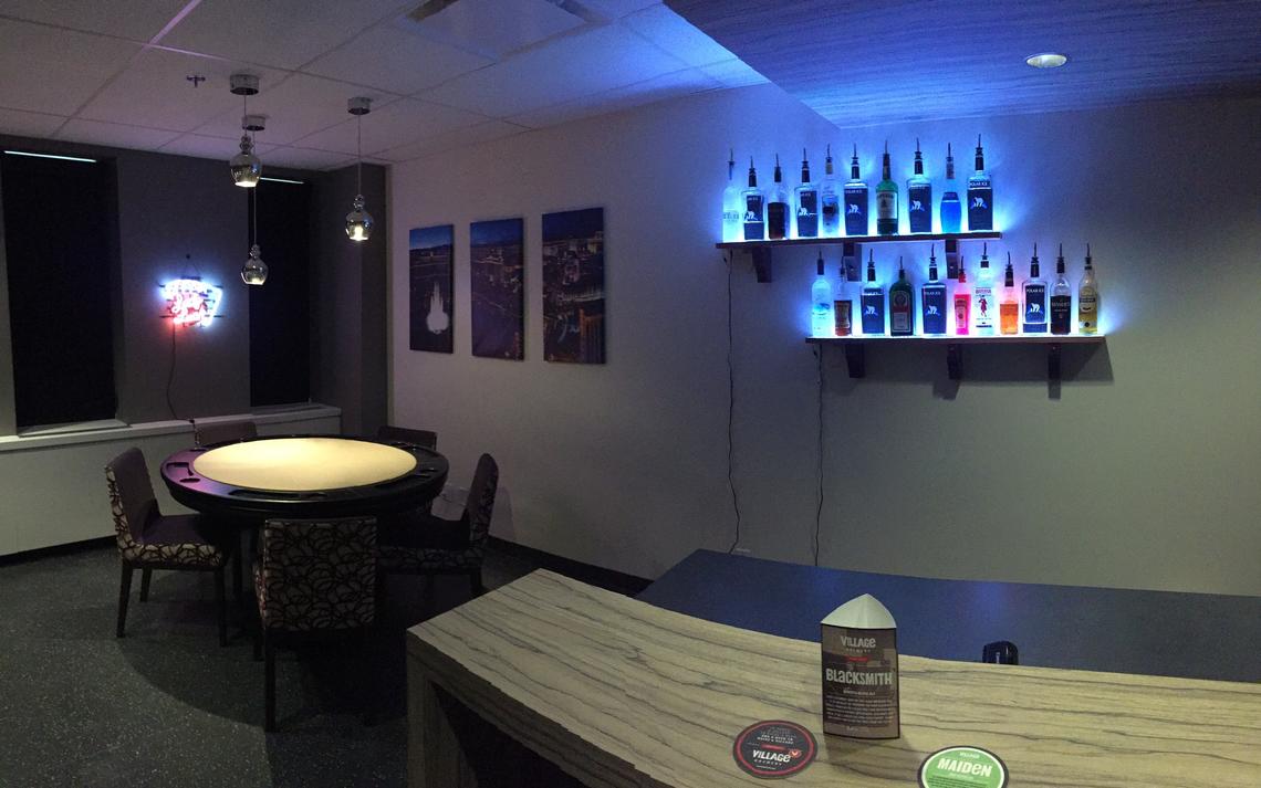 Photo of the Substance Use and Gambling bar lab Photo of the Substance Use and Gambling bar lab