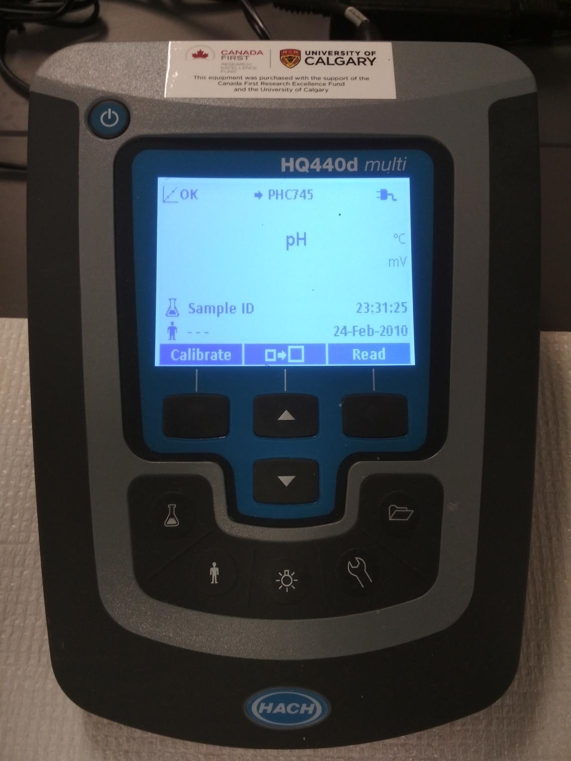 Hach pH HQ440D Benchtop Meter Hach pH HQ440D Benchtop Meter