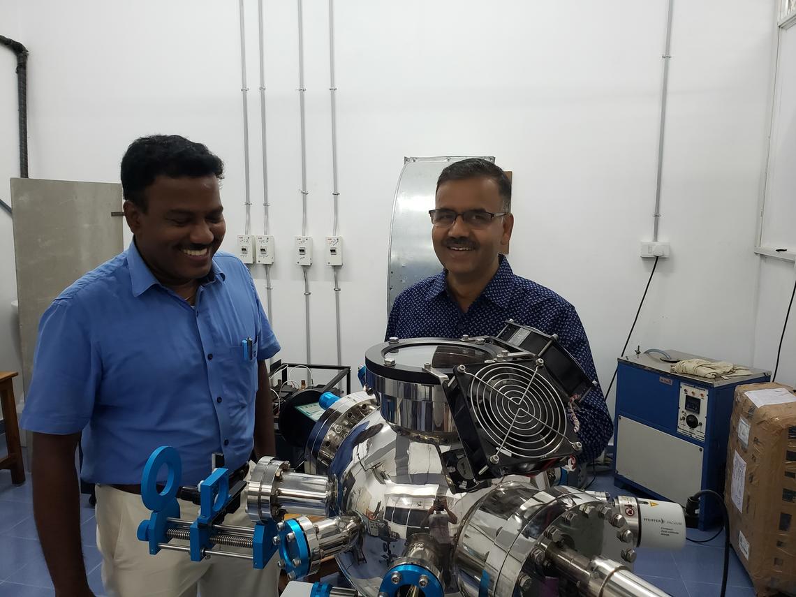 Visiting professor Murugavel,  Department of Physics, I.dian Institute of Technology Madras 