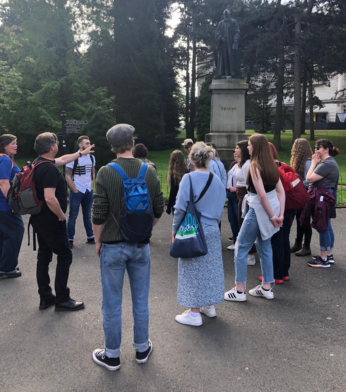 Teaching on site
