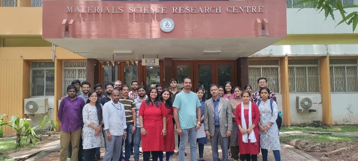 Prof. Kothandaraman’s group at the Department of Chemistry, IIT Madras 
