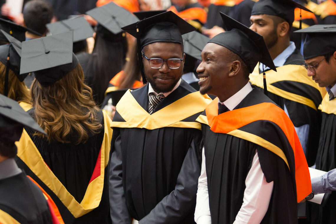 Full colour image of graduates