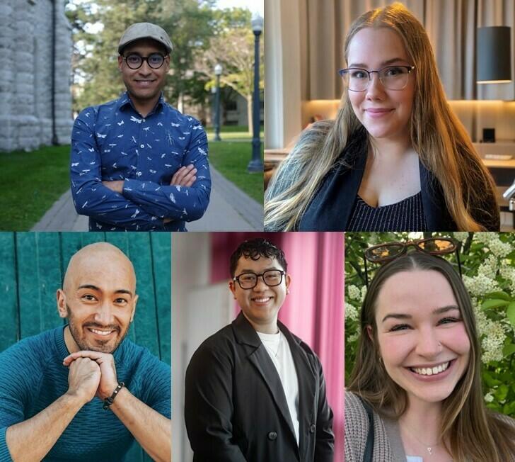 photo montage of research team