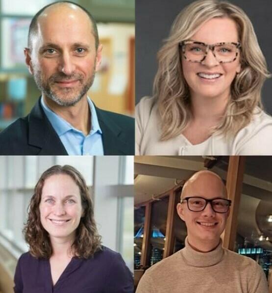 photo montage of research team