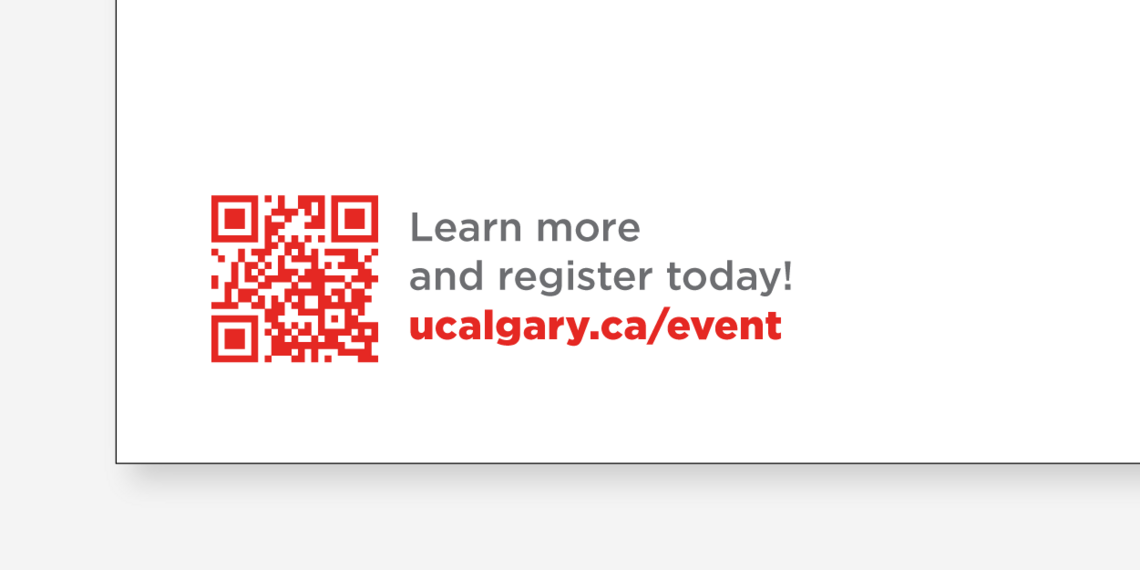 Example of a QR code combined with a call-to-action Example of a QR code combined with a call-to-action