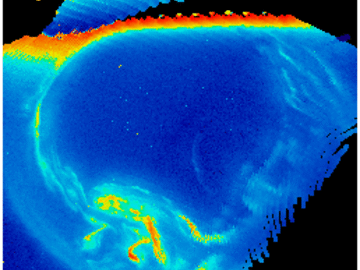 Isis Data Aurora from space