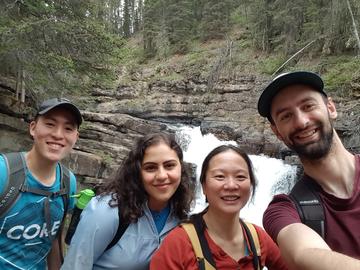 Johnston Canyon Hike