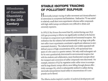 Black and white article on Roy Krouse.