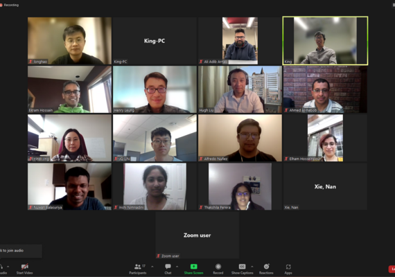 Group photo at end of tutorial session