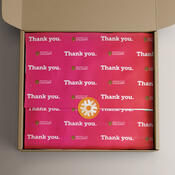 Colourful tissue paper