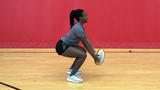 Athlete performing Dynamic Squat exercise