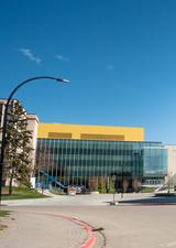 main campus in spring
