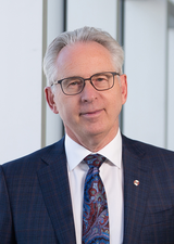 A portrait photograph of Ed McCauley