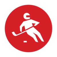 ice hockey player icon