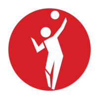volleyball player icon