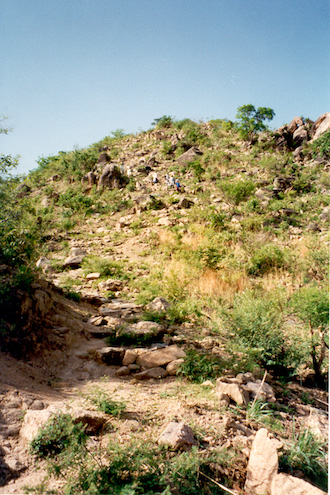 Trail up from Mataka