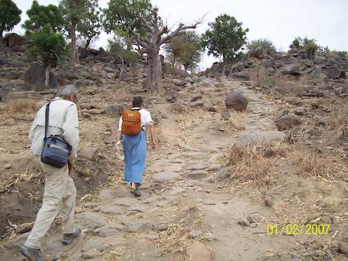 Approaching furnace ridge