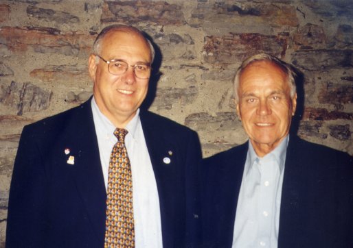 Dick Ramsay and Jim Karls, Montreal IFSW Conference, 2000