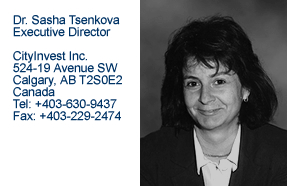 Dr. Sasha Tsenkova Home Page.